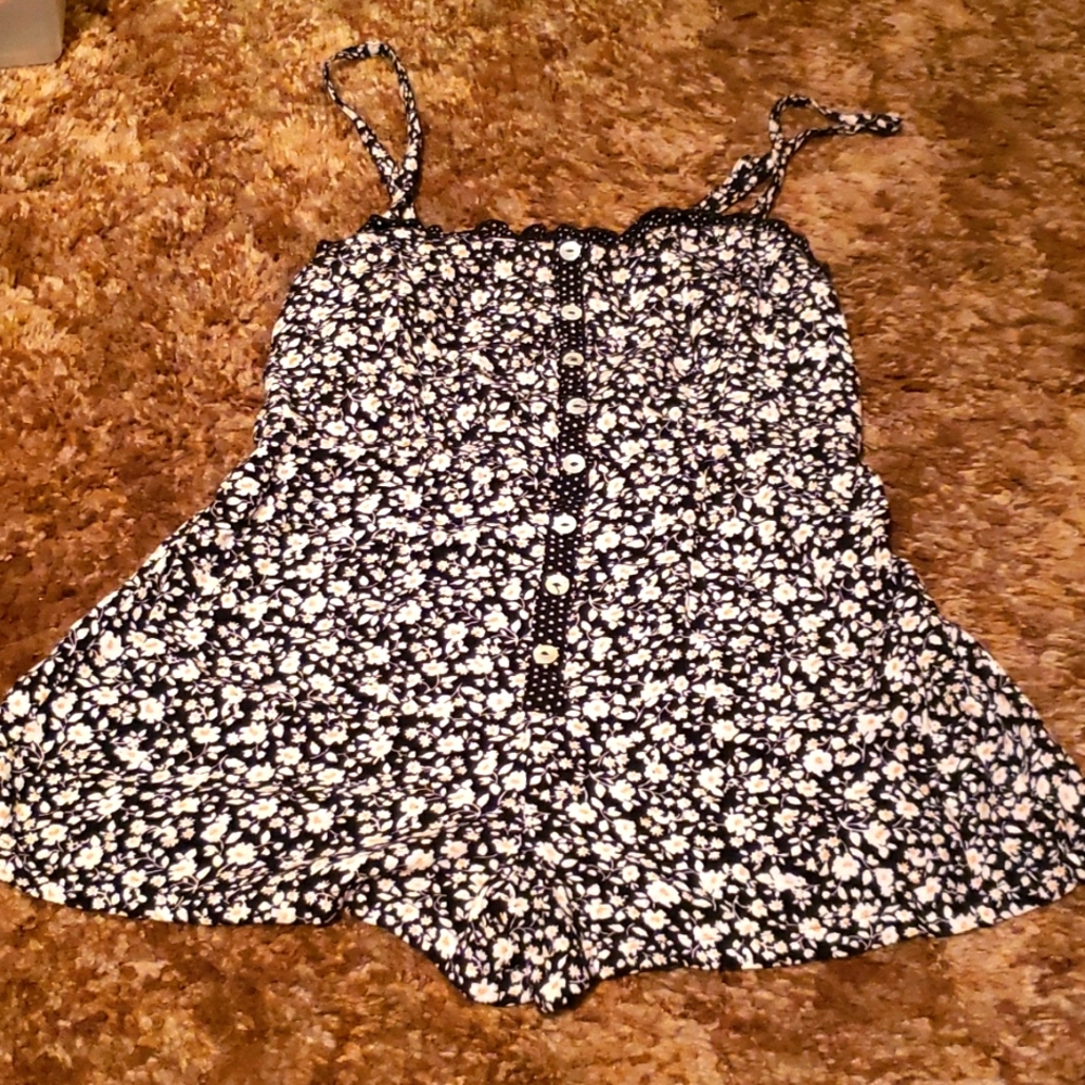 Romper size Small floral design